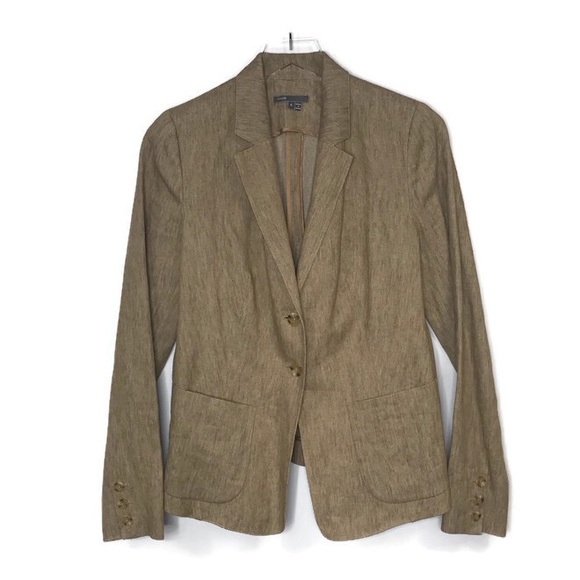 Vince Jackets & Blazers - Vince Linen Blend Blazer Size 8